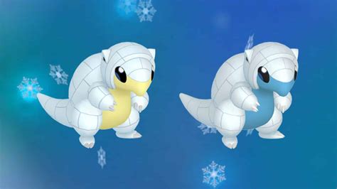 shiny ice sandshrew|shiny alolan sandshrew.